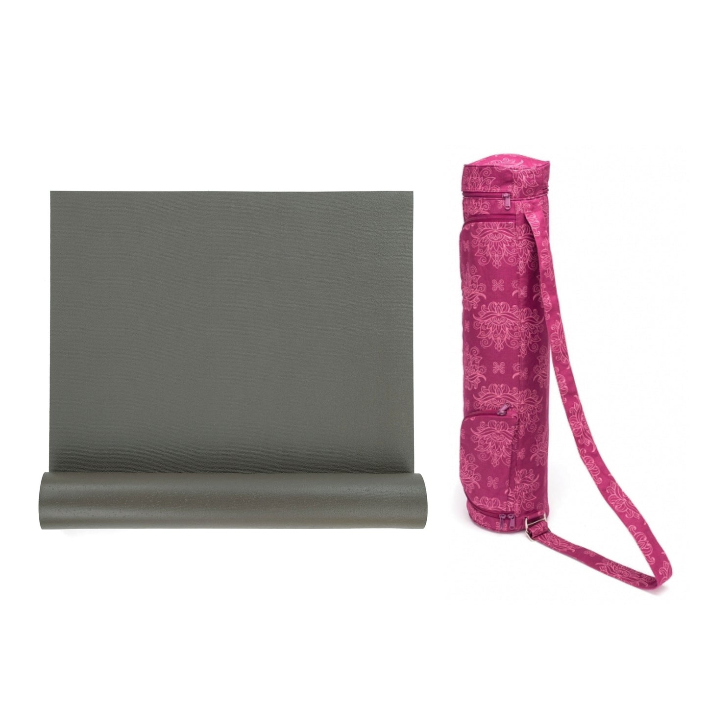 200cm EXTRA LONG Premier Yoga Mat & Maharaja Mat Bag
