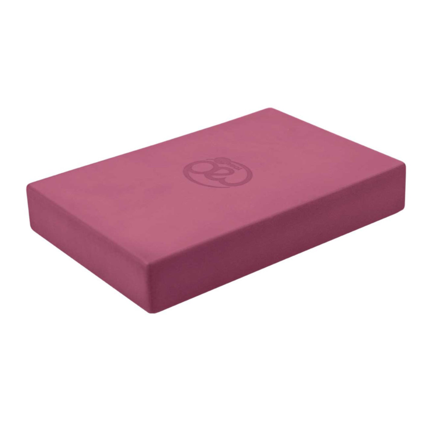Burgundy Red EVA Foam FULL Height Yoga Block - in stock 31st Oct 2025