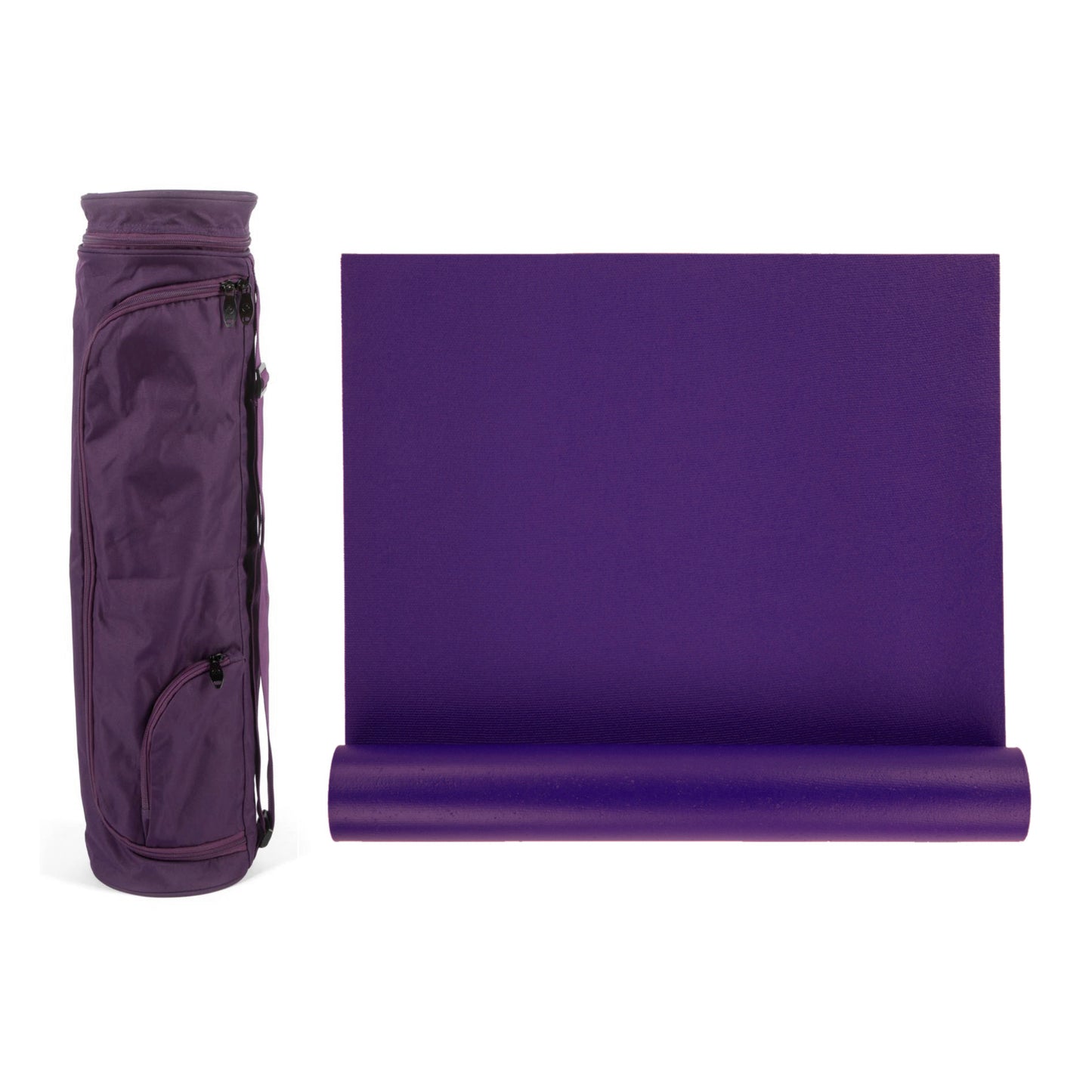 200cm EXTRA LONG Premier Yoga Mat & Asana 60 Mat Bag