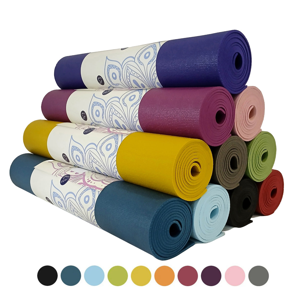 CLEARANCE PACK - 4 x ÖKO-TEX 140cm Premier KIDS Yoga Mats
