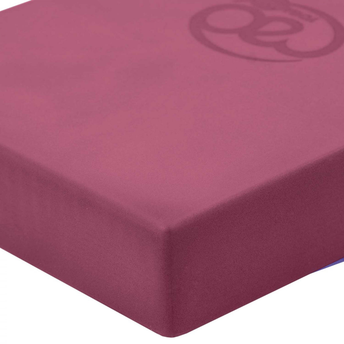Burgundy Red EVA Foam FULL Height Yoga Block - in stock 31st Oct 2025