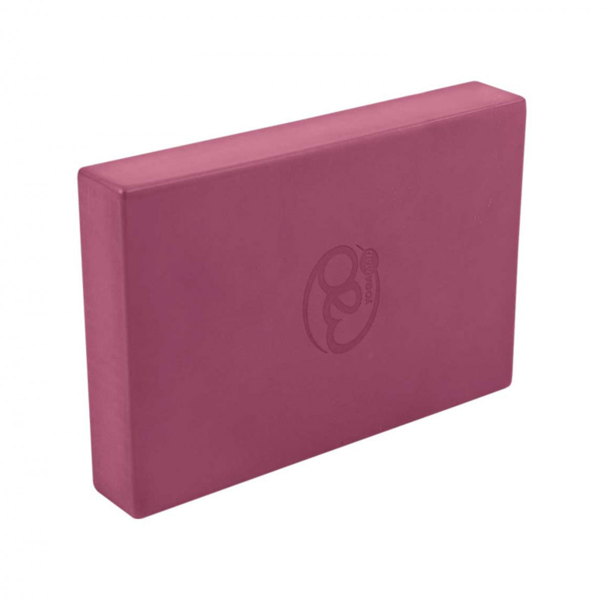 Burgundy Red EVA Foam FULL Height Yoga Block - in stock 31st Oct 2025