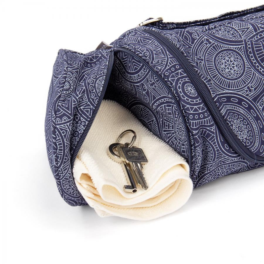 Maharaja Asana 60 Cotton Yoga Mat Bag - fits 60cm wide Yoga Mats