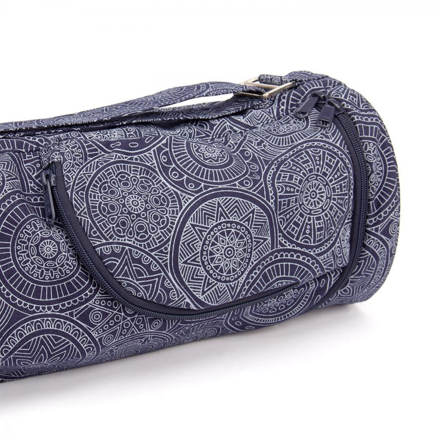 Maharaja Asana 60 Cotton Yoga Mat Bag - fits 60cm wide Yoga Mats