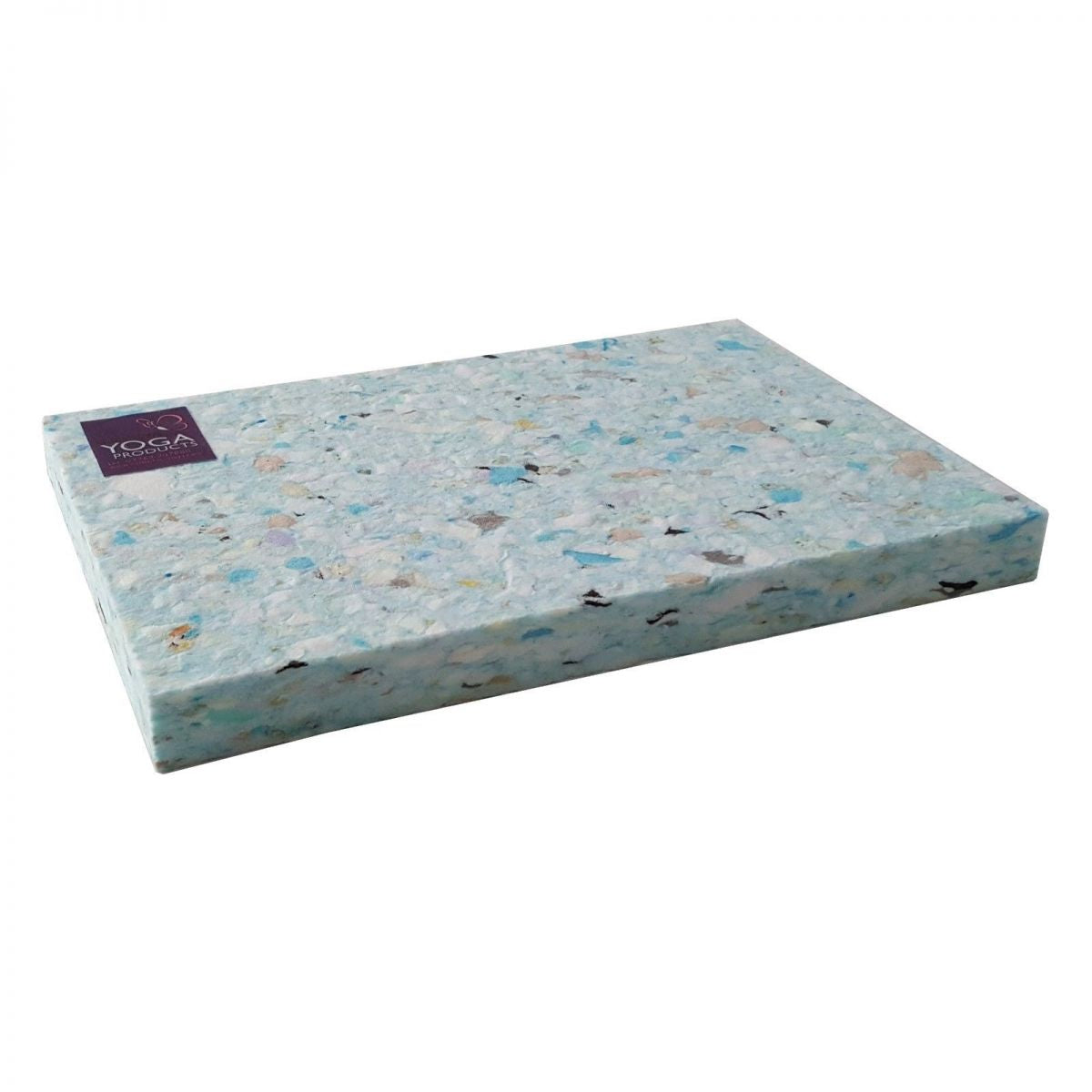 2 x Recycled Chip Foam HALF Height Yoga Block | Pack of Two
