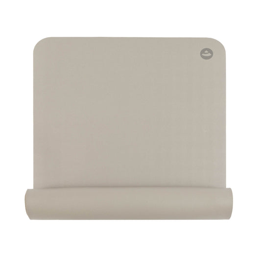 20% OFF - DISCONTINUED COLOUR - 185cm TAUPE GREY Natural Rubber Standard EcoPRO Yoga Mat - 4mm Thick