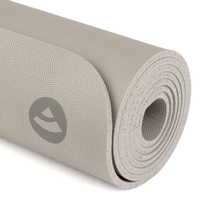 EcoPRO Natural Rubber Diamond Yoga Mat - 6mm Thick