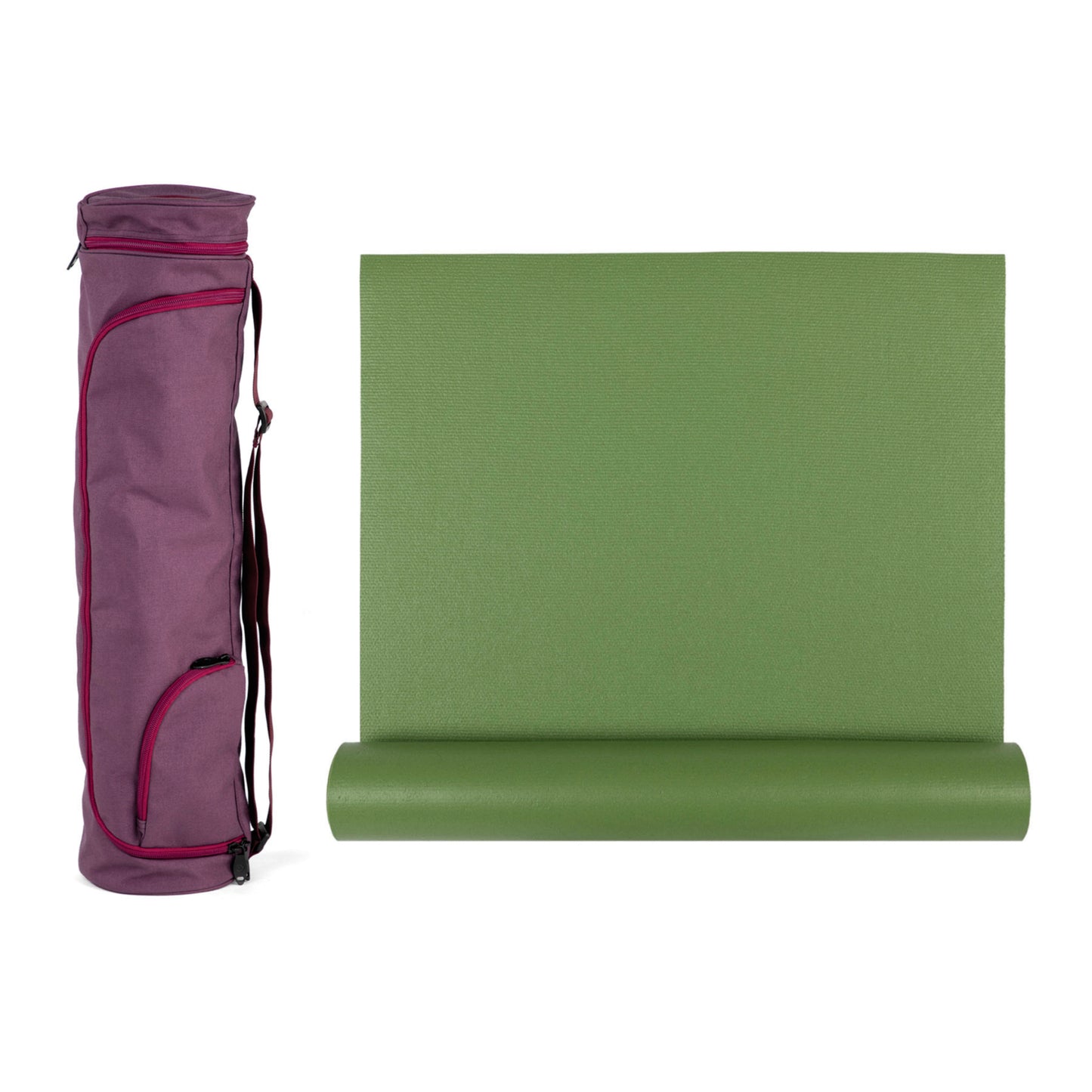 220cm EXTRA LONG Premier Yoga Mat & Asana 60 Mat Bag
