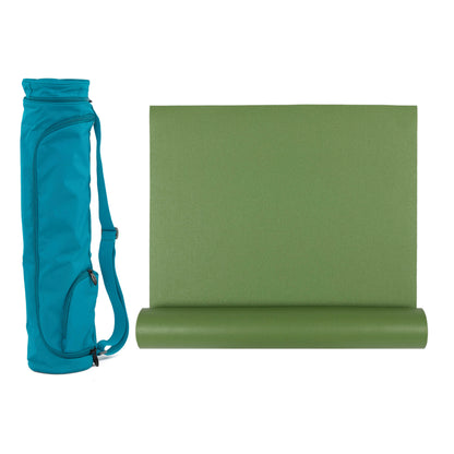 220cm EXTRA LONG Premier Yoga Mat & Asana 60 Mat Bag