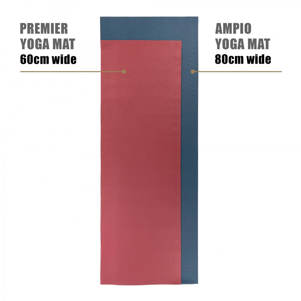 200cm EXTRA LONG AMPIO™ Studio Yoga Mat - 80cm EXTRA WIDE Yoga Mat ...