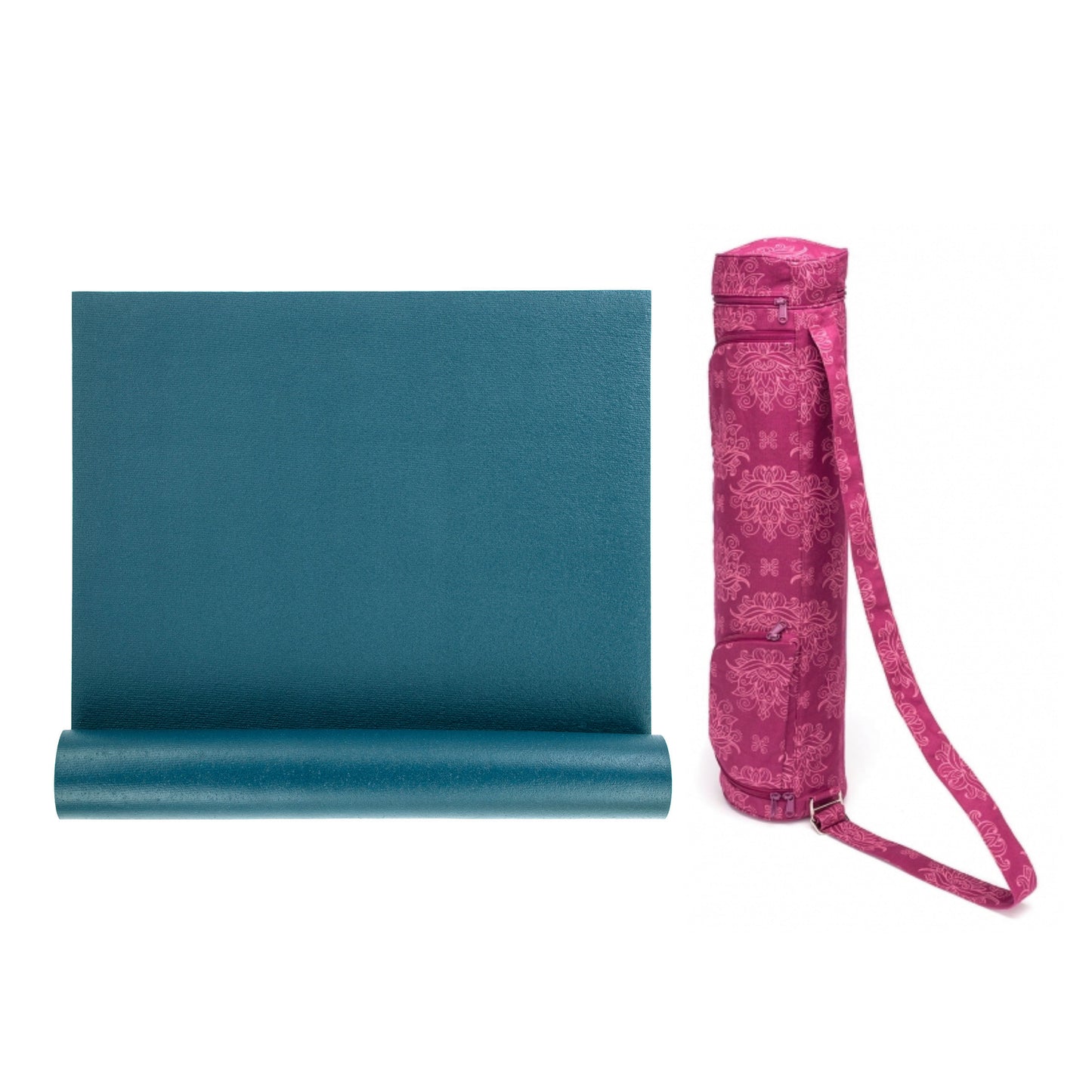 200cm EXTRA LONG Premier Yoga Mat & Maharaja Mat Bag