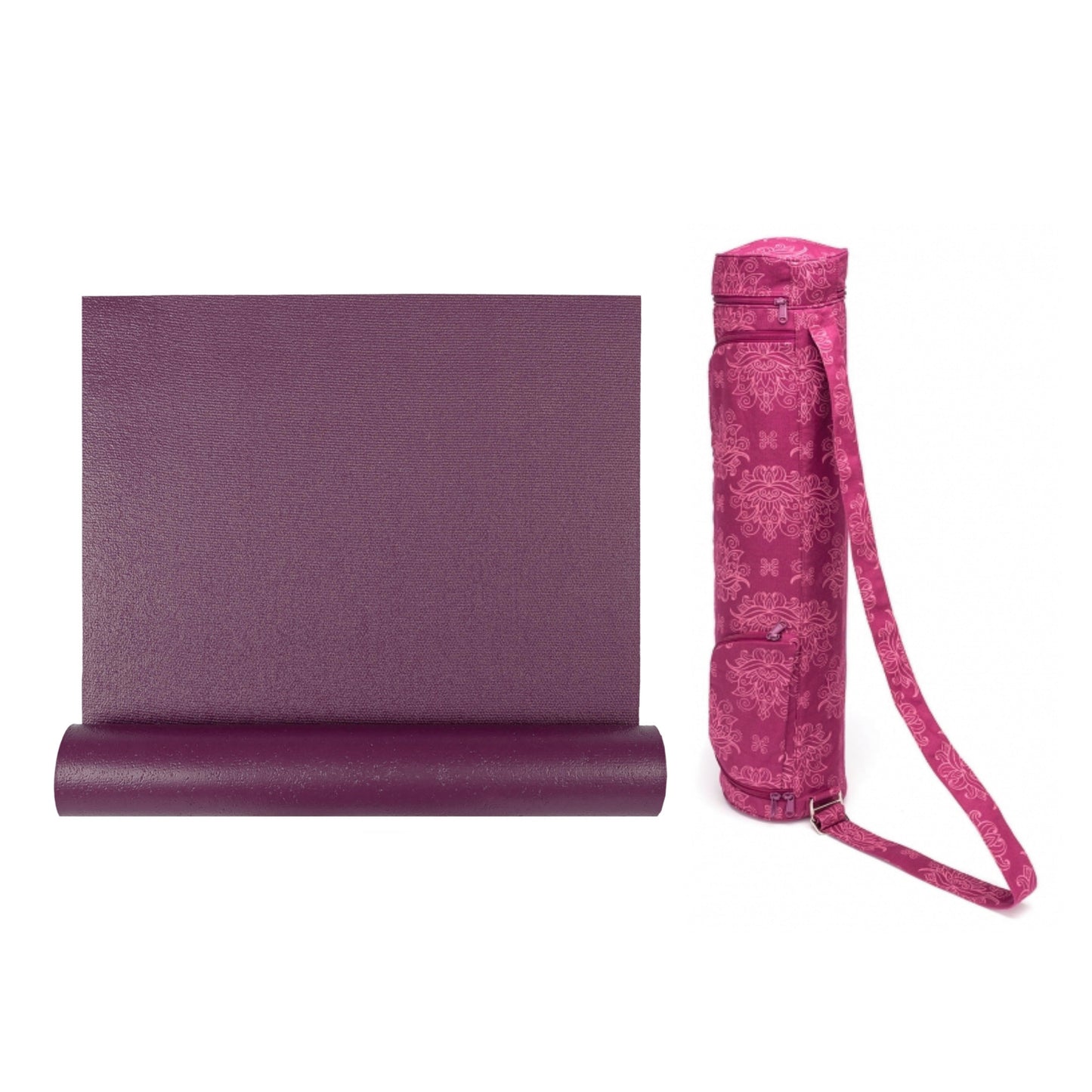 200cm EXTRA LONG Premier Yoga Mat & Maharaja Mat Bag