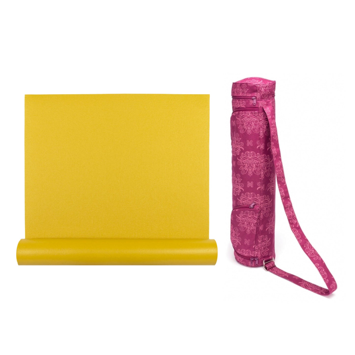 200cm EXTRA LONG Premier Yoga Mat & Maharaja Mat Bag