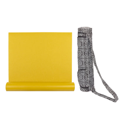 200cm EXTRA LONG Premier Yoga Mat & Maharaja Mat Bag