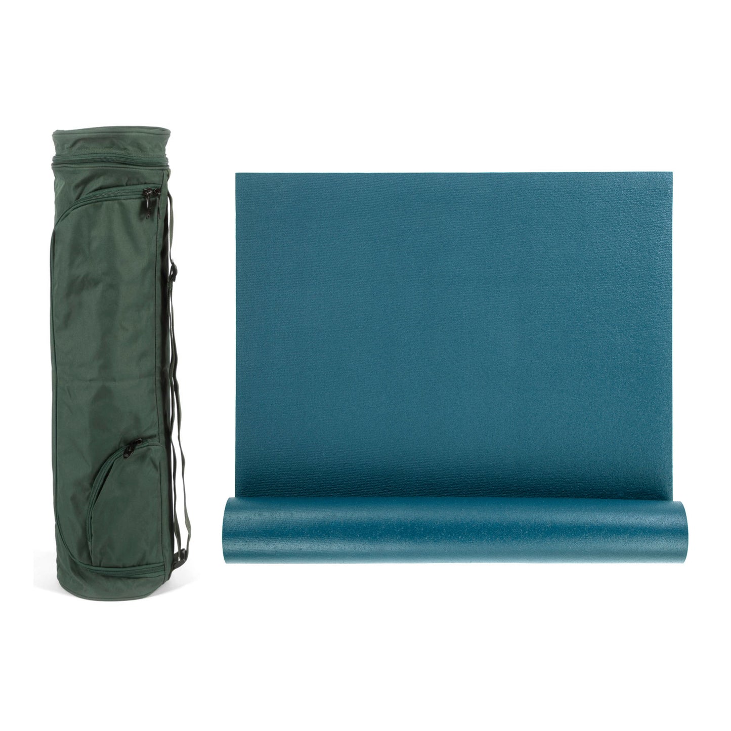 220cm EXTRA LONG Premier Yoga Mat & Asana 60 Mat Bag