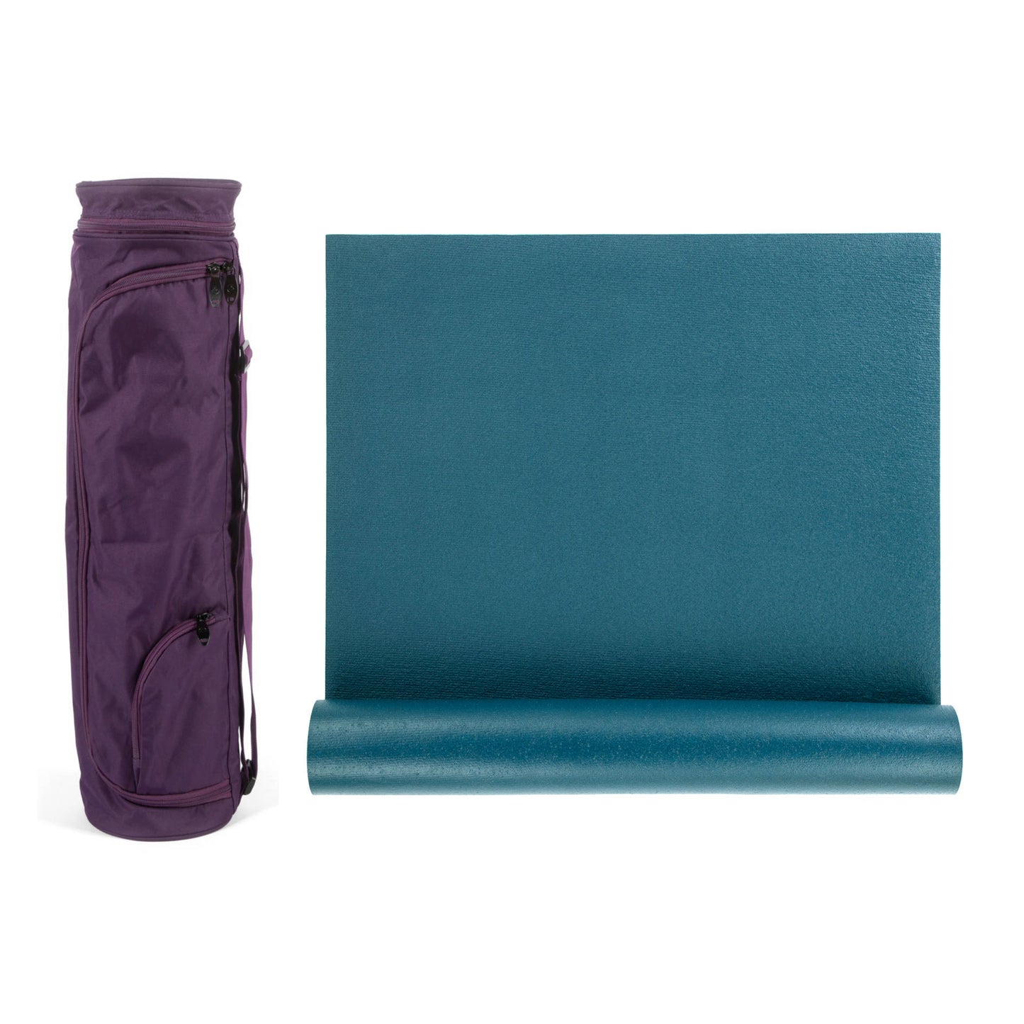 220cm EXTRA LONG Premier Yoga Mat & Asana 60 Mat Bag