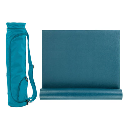 220cm EXTRA LONG Premier Yoga Mat & Asana 60 Mat Bag