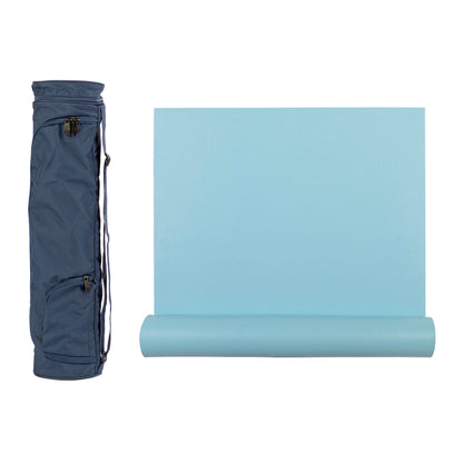 220cm EXTRA LONG Premier Yoga Mat & Asana 60 Mat Bag