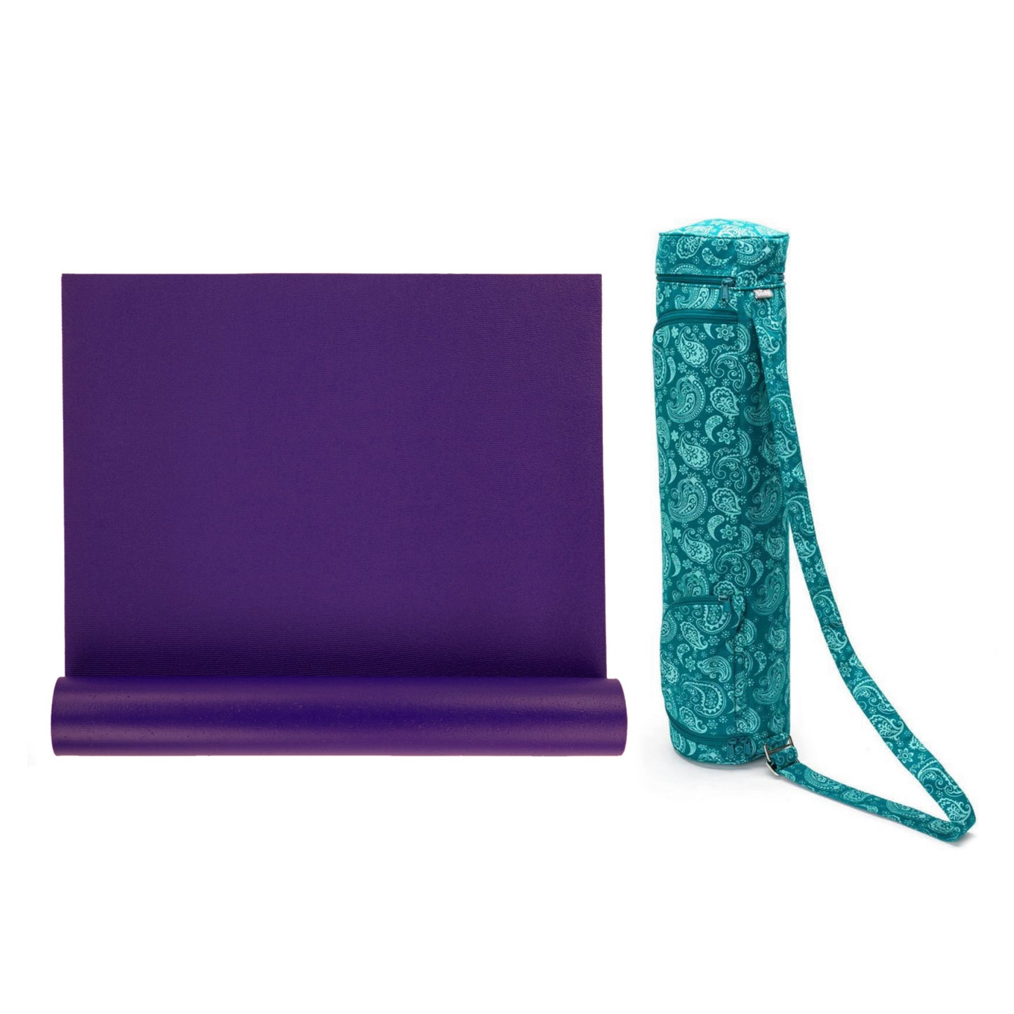 200cm EXTRA LONG Premier Yoga Mat & Maharaja Mat Bag