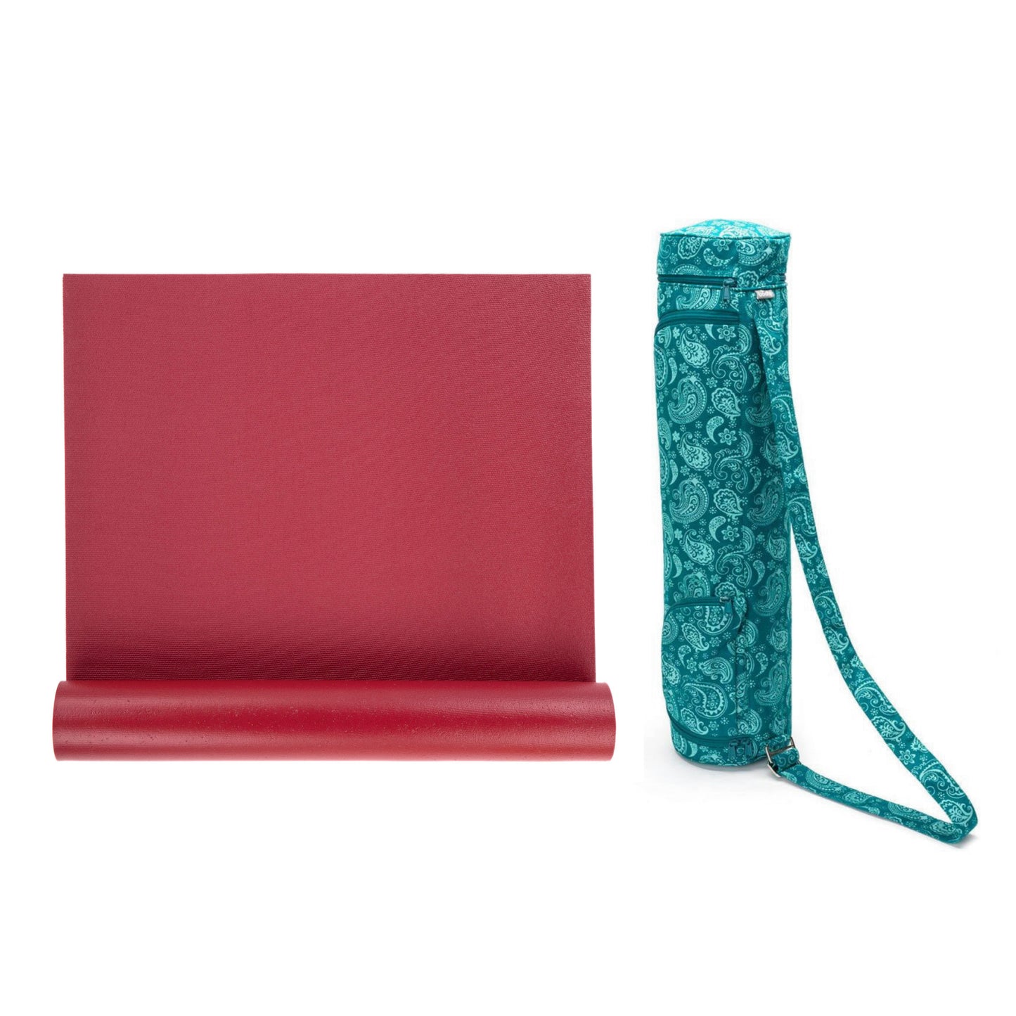 200cm EXTRA LONG Premier Yoga Mat & Maharaja Mat Bag