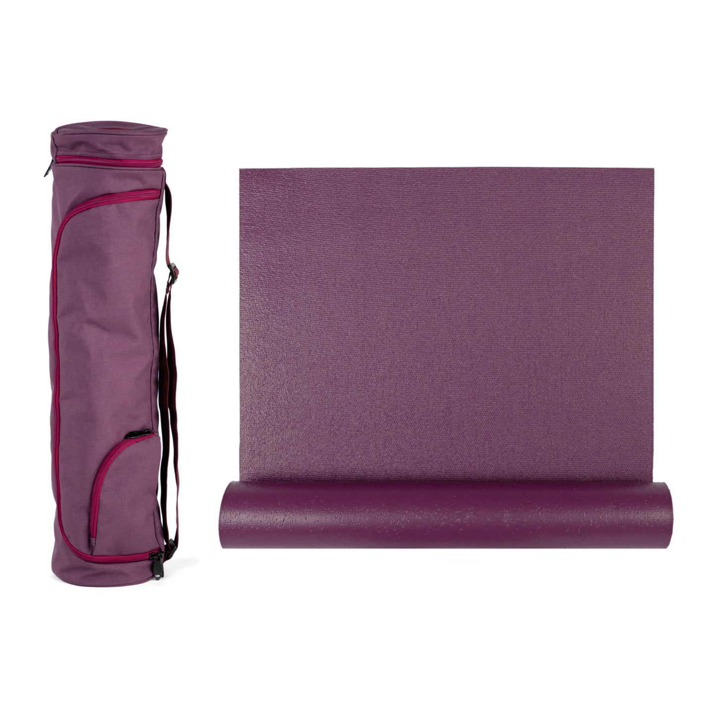 220cm EXTRA LONG Premier Yoga Mat & Asana 60 Mat Bag