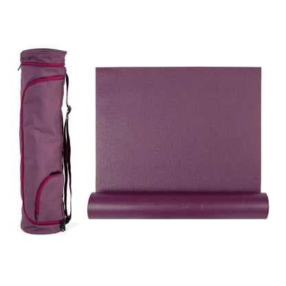 220cm EXTRA LONG Premier Yoga Mat & Asana 60 Mat Bag
