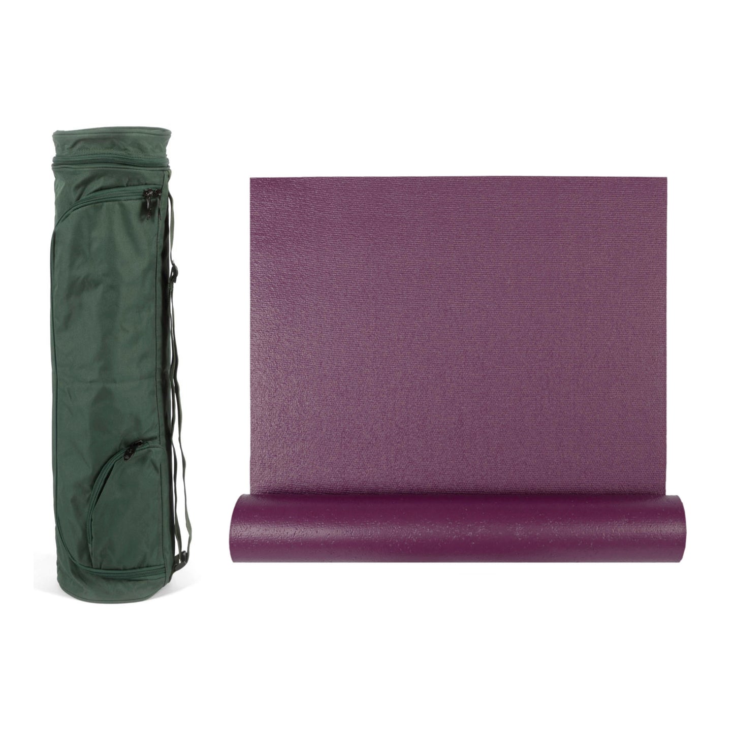 220cm EXTRA LONG Premier Yoga Mat & Asana 60 Mat Bag