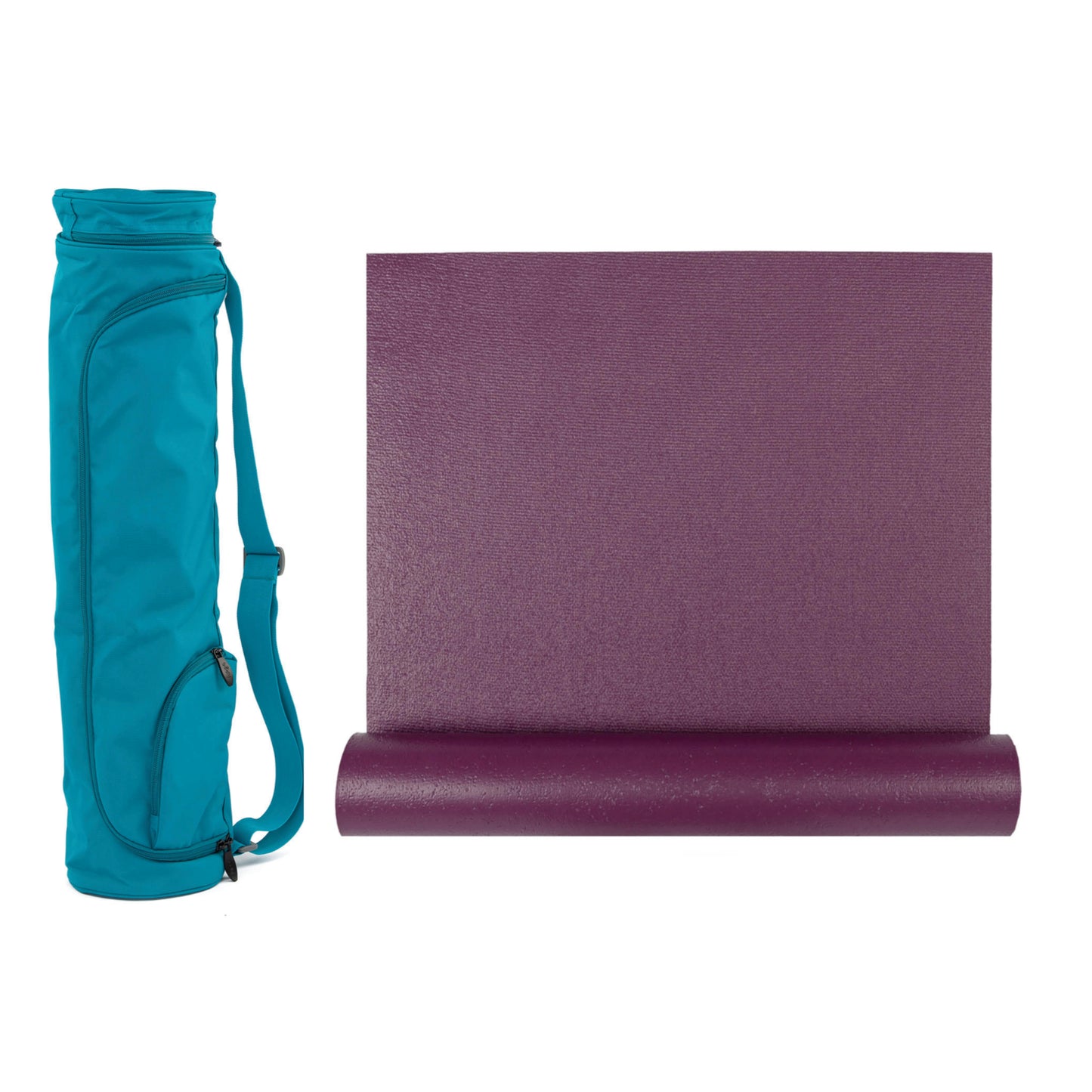 220cm EXTRA LONG Premier Yoga Mat & Asana 60 Mat Bag