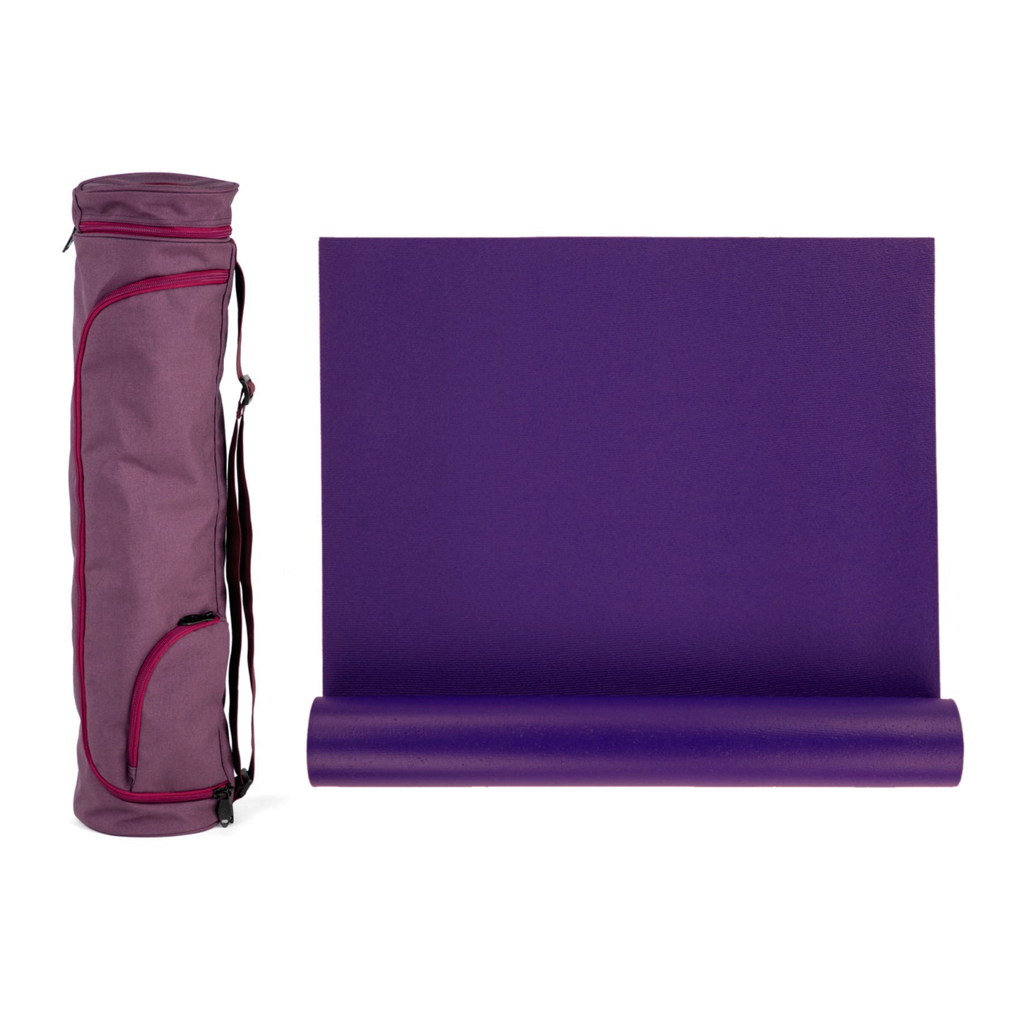 220cm EXTRA LONG Premier Yoga Mat & Asana 60 Mat Bag