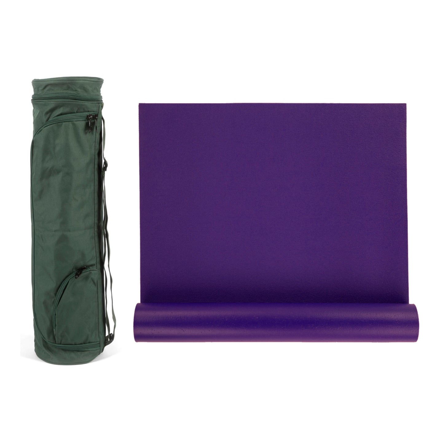 220cm EXTRA LONG Premier Yoga Mat & Asana 60 Mat Bag
