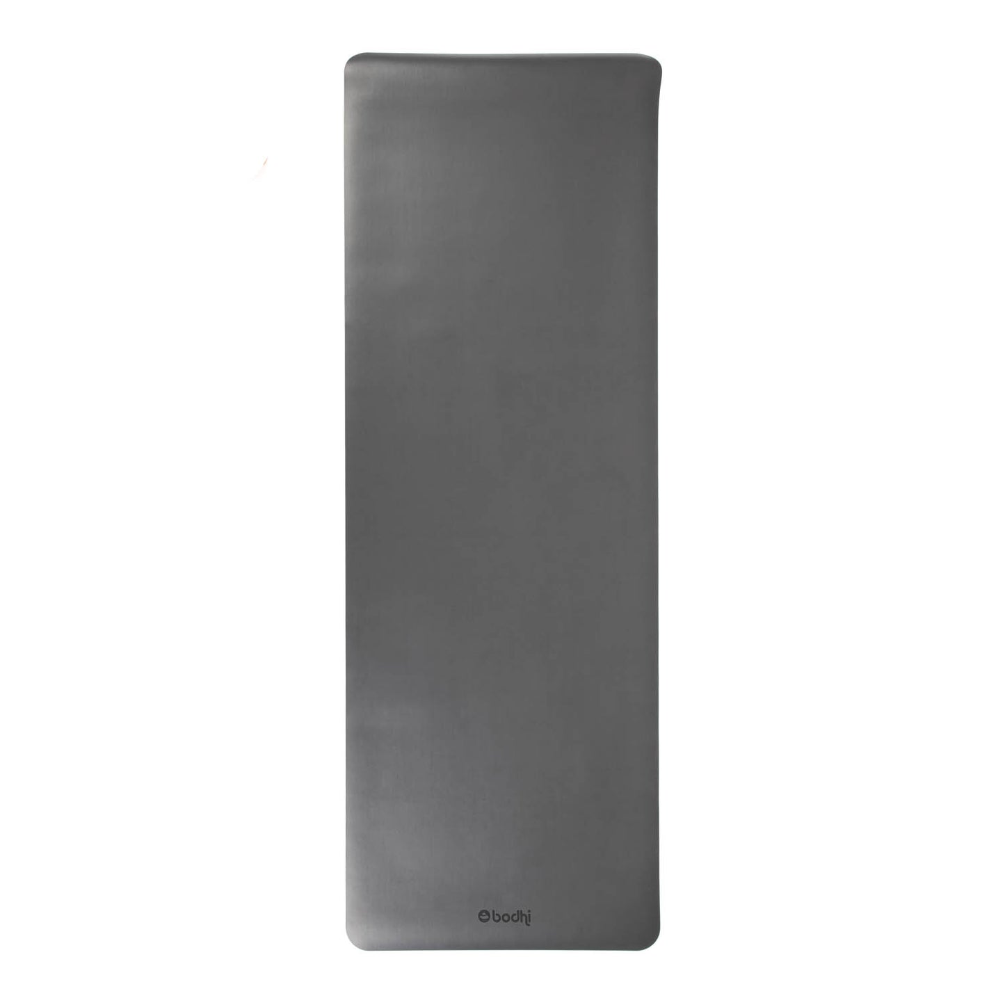 185cm Plain Black PHOENIX Natural Rubber Yoga Mat with PU Coating - BODHI Logo only