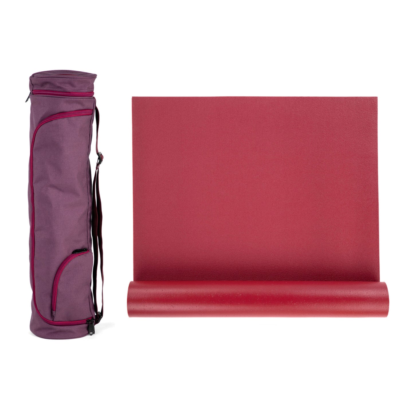 220cm EXTRA LONG Premier Yoga Mat & Asana 60 Mat Bag