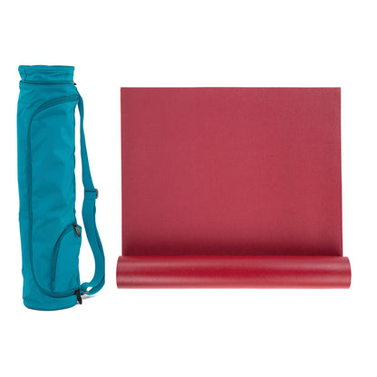 220cm EXTRA LONG Premier Yoga Mat & Asana 60 Mat Bag