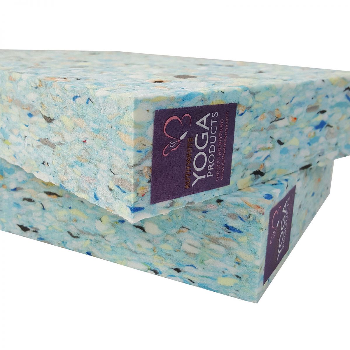 Recycled Chip Foam FULL Height Yoga Blocks