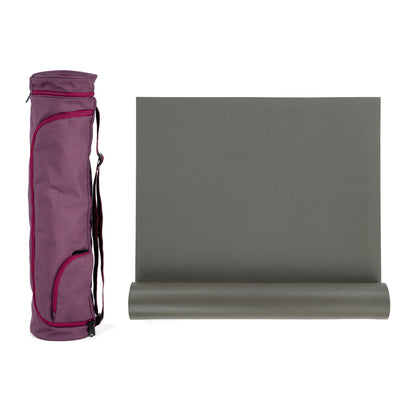 220cm EXTRA LONG Premier Yoga Mat & Asana 60 Mat Bag
