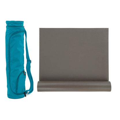 220cm EXTRA LONG Premier Yoga Mat & Asana 60 Mat Bag
