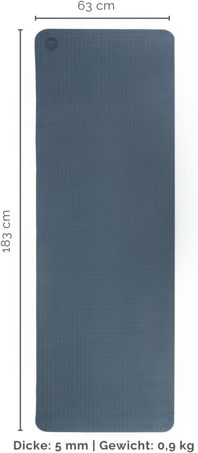 15% OFF - Eco-Friendly Lightweight TPE Yoga Mat FLOW - 5mm