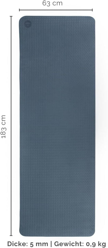 15% OFF - Eco-Friendly Lightweight TPE Yoga Mat FLOW - 5mm