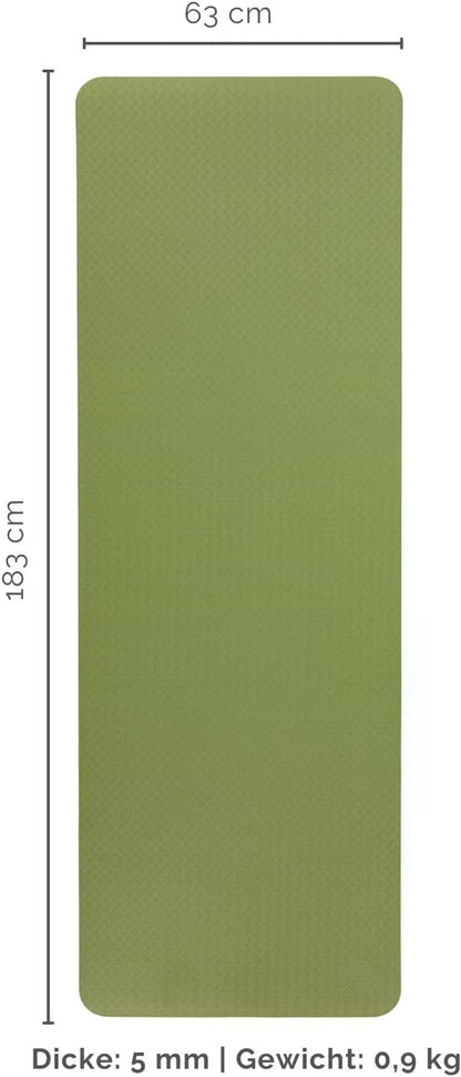 15% OFF - Eco-Friendly Lightweight TPE Yoga Mat FLOW - 5mm