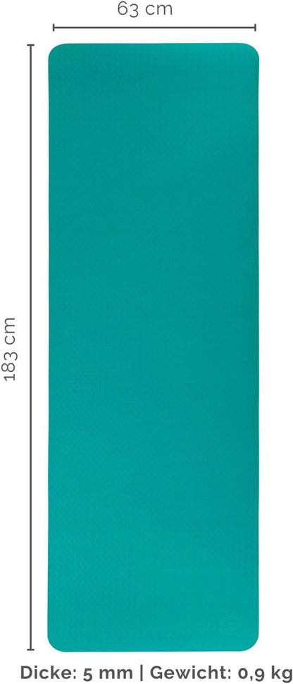 15% OFF - Eco-Friendly Lightweight TPE Yoga Mat FLOW - 5mm