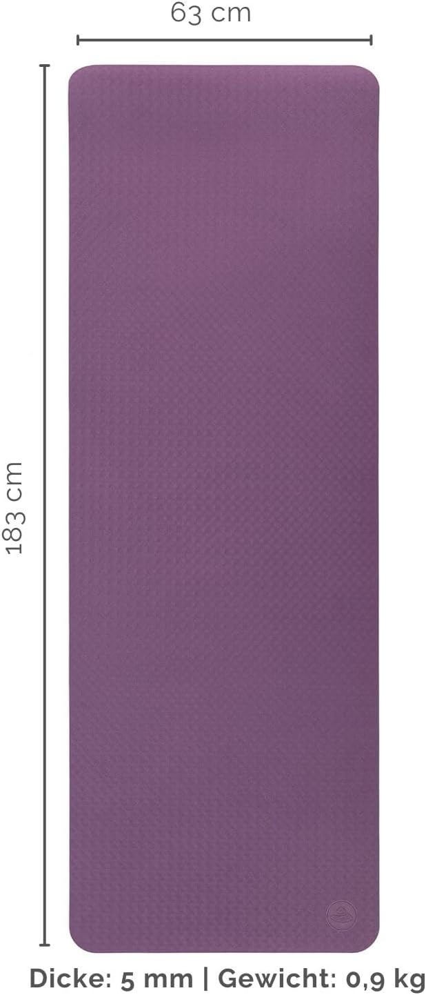 15% OFF - Eco-Friendly Lightweight TPE Yoga Mat FLOW - 5mm