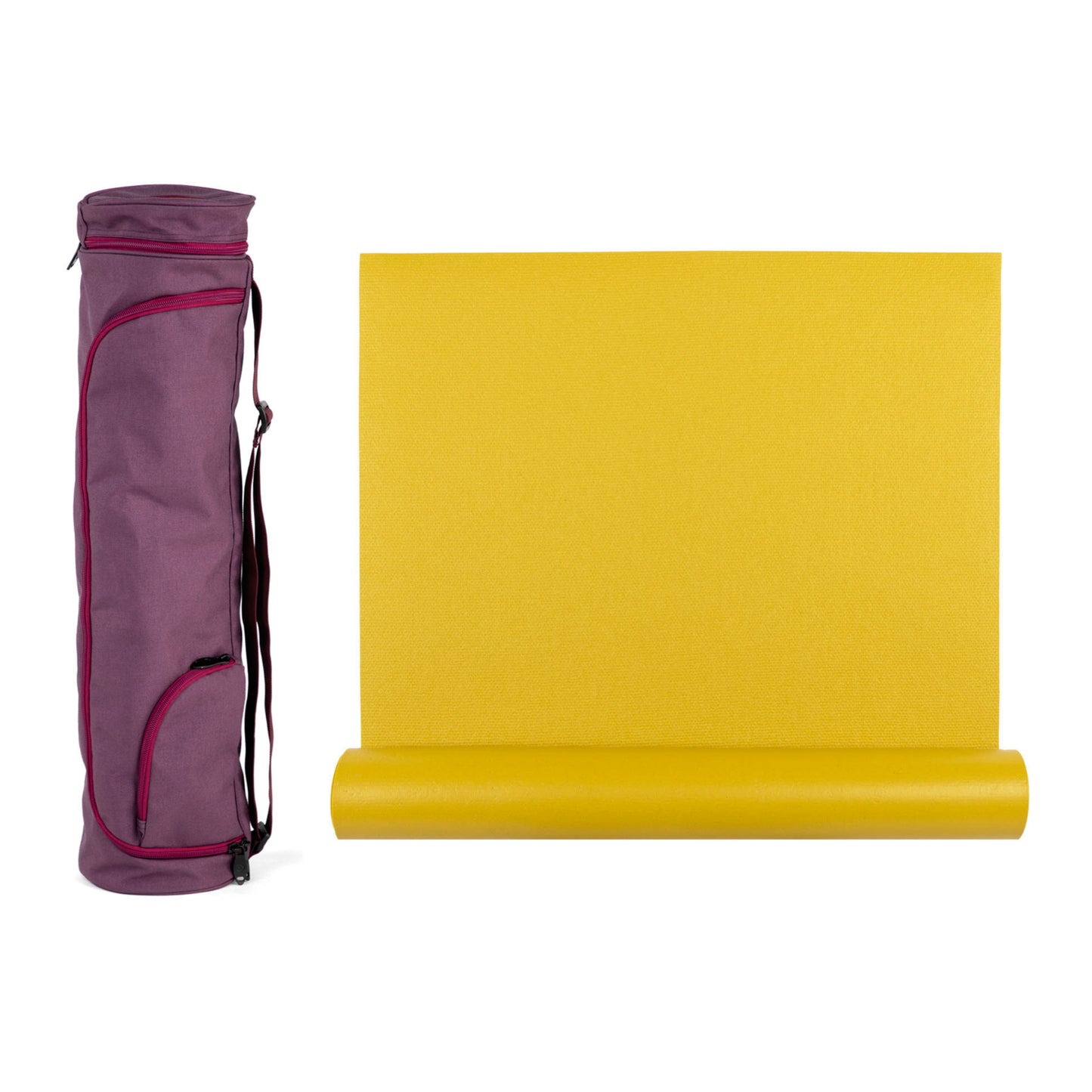 220cm EXTRA LONG Premier Yoga Mat & Asana 60 Mat Bag