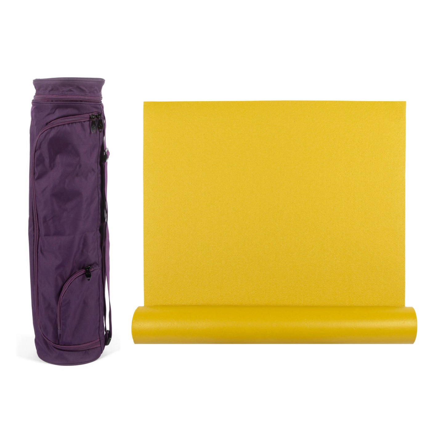 220cm EXTRA LONG Premier Yoga Mat & Asana 60 Mat Bag