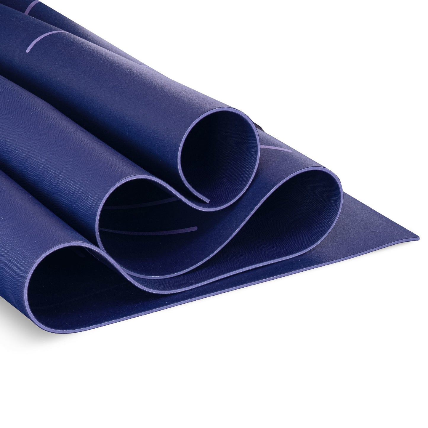 YogaMad 183cm Natural Rubber SureGrip Eco Alignment Yoga Mat - 4mm Thick - Extra Grip