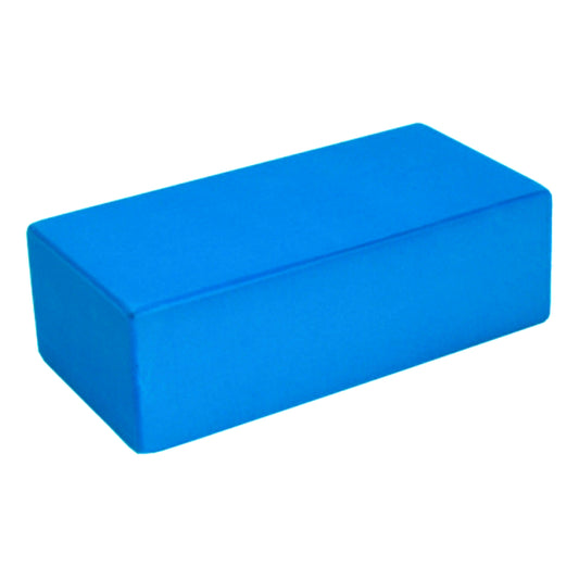 1 x Mid Blue Hi-density EVA Foam Yoga Brick