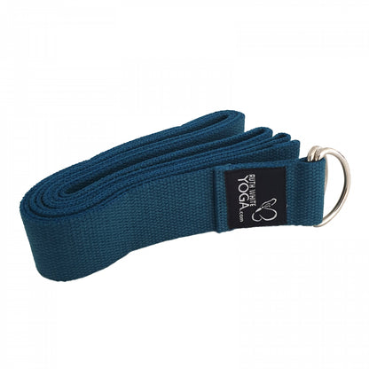 TEACHER PACK of 20 Classic Yoga Belts - Straps - 250cm - D-RING Buckle
