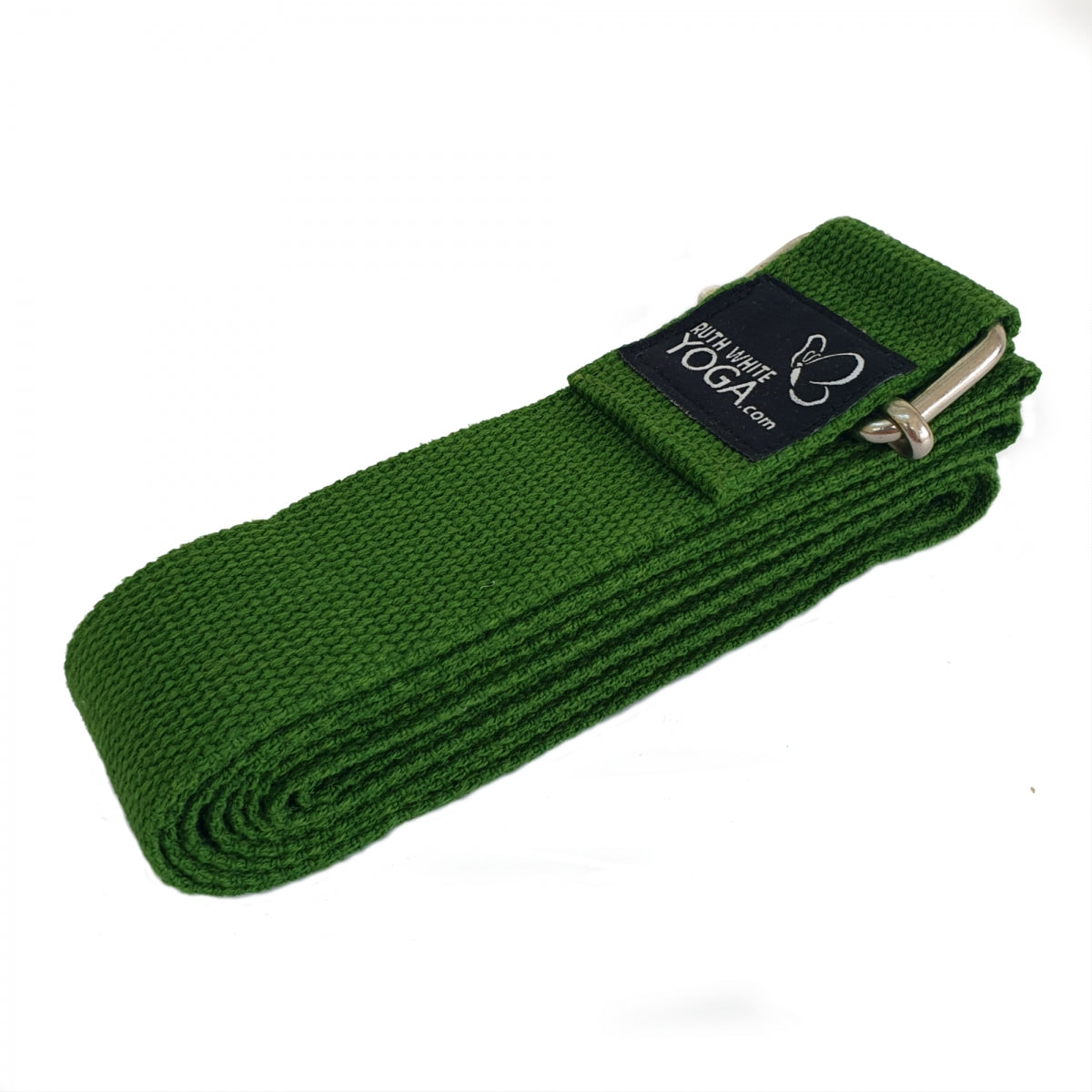 TEACHER PACK of 10 Classic Yoga Belts - Straps - 250cm - SQUARE Metal Buckle