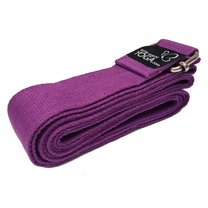 TEACHER PACK of 10 Classic Yoga Belts - Straps - 250cm - SQUARE Metal Buckle