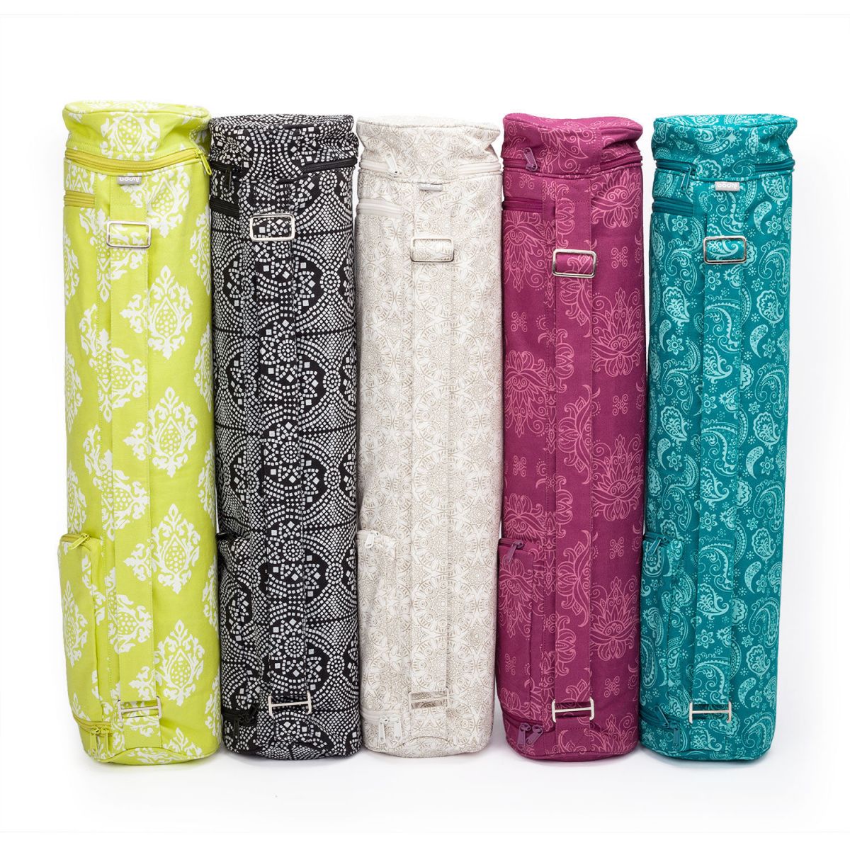 Maharaja Asana 60 Cotton Yoga Mat Bag - fits 60cm wide Yoga Mats