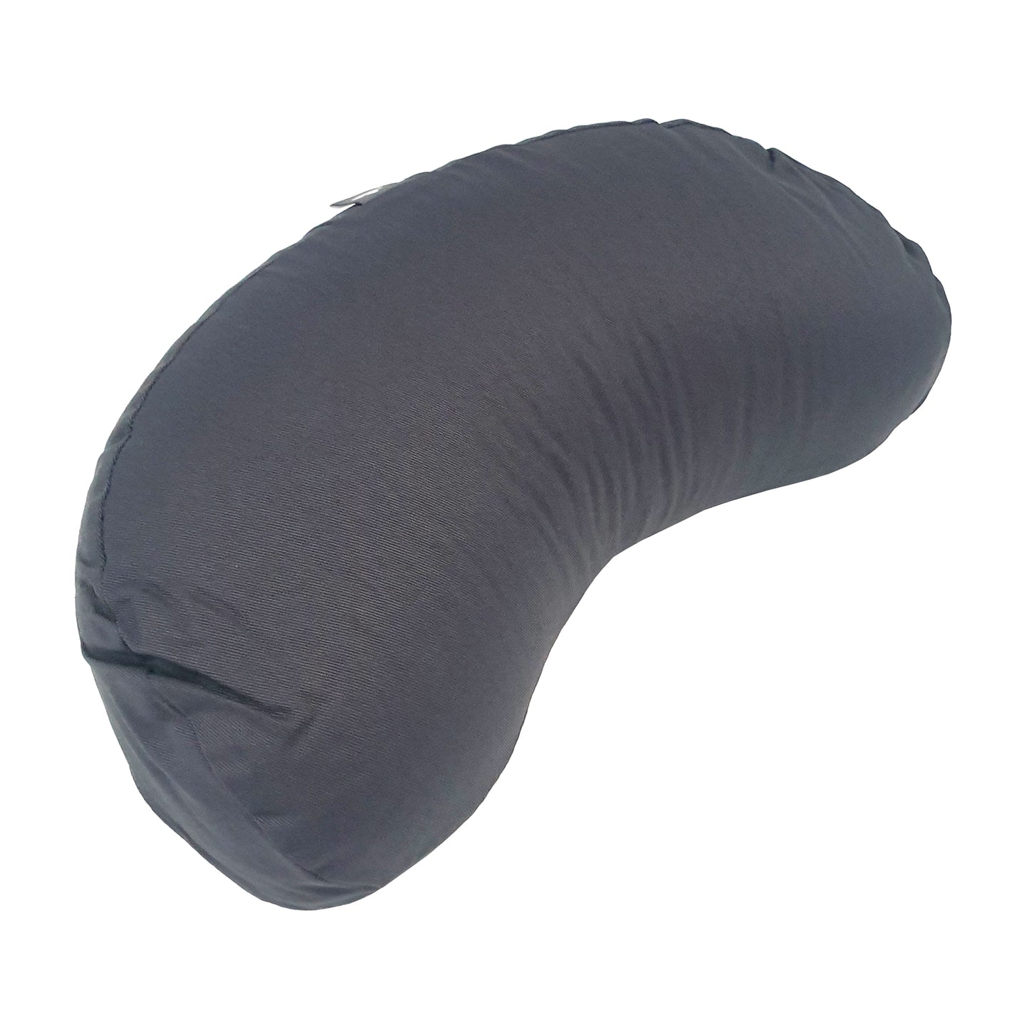 Slim Buckwheat Crescent Zafu Meditation Cushion - YOGI MOON ECO
